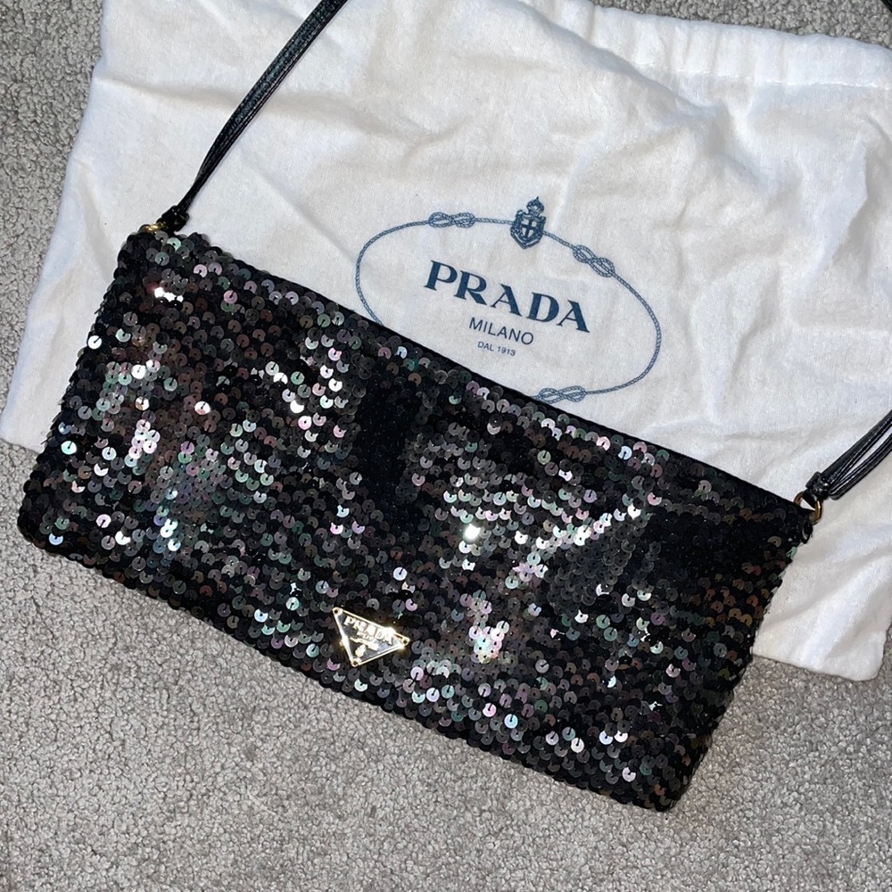 Prada, Vintage shoulder bag/clutch.
